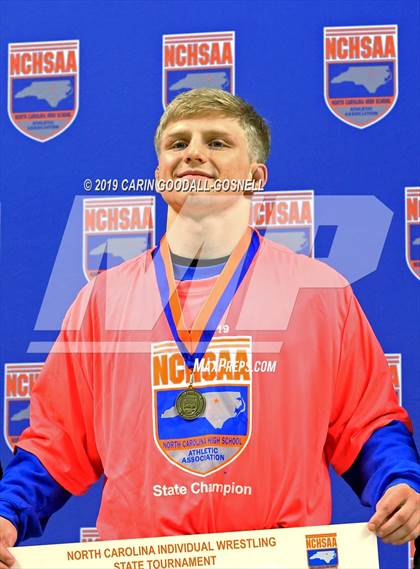 Thumbnail 2 in NCHSAA State 3A Wrestling Championships (Awards) photogallery.