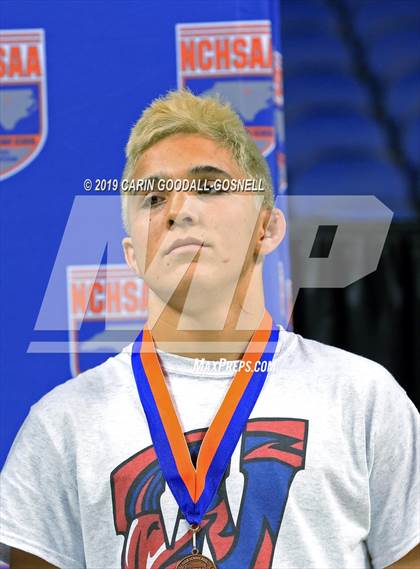 Thumbnail 3 in NCHSAA State 3A Wrestling Championships (Awards) photogallery.