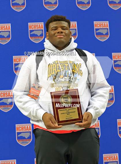 Thumbnail 1 in NCHSAA State 3A Wrestling Championships (Awards) photogallery.