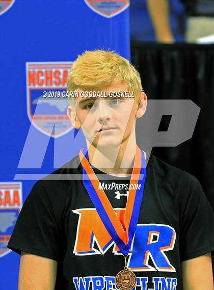 Thumbnail 3 in NCHSAA State 3A Wrestling Championships (Awards) photogallery.