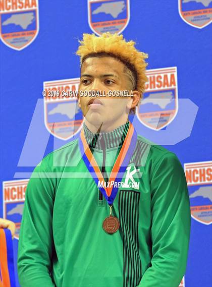 Thumbnail 1 in NCHSAA State 3A Wrestling Championships (Awards) photogallery.
