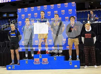 Thumbnail 1 in NCHSAA State 3A Wrestling Championships (Awards) photogallery.