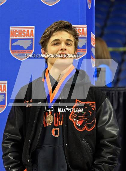 Thumbnail 3 in NCHSAA State 3A Wrestling Championships (Awards) photogallery.