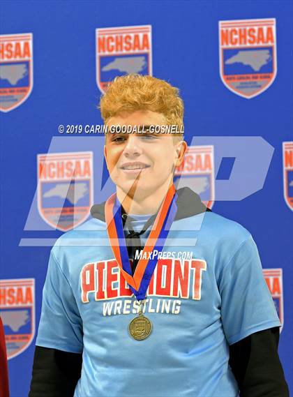 Thumbnail 2 in NCHSAA State 3A Wrestling Championships (Awards) photogallery.