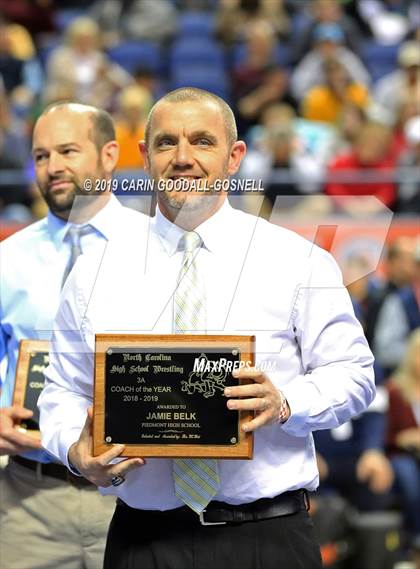 Thumbnail 1 in NCHSAA State 3A Wrestling Championships (Awards) photogallery.