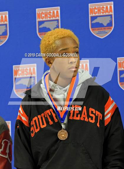 Thumbnail 1 in NCHSAA State 3A Wrestling Championships (Awards) photogallery.