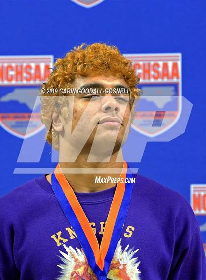 Thumbnail 1 in NCHSAA State 3A Wrestling Championships (Awards) photogallery.