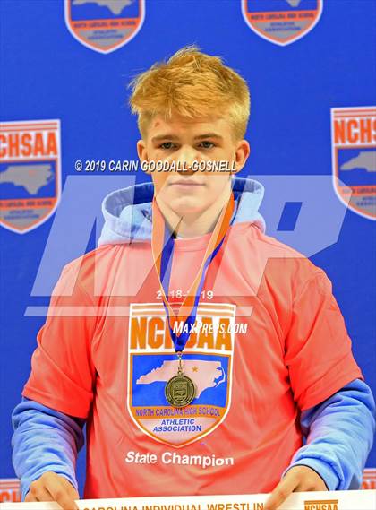 Thumbnail 3 in NCHSAA State 3A Wrestling Championships (Awards) photogallery.