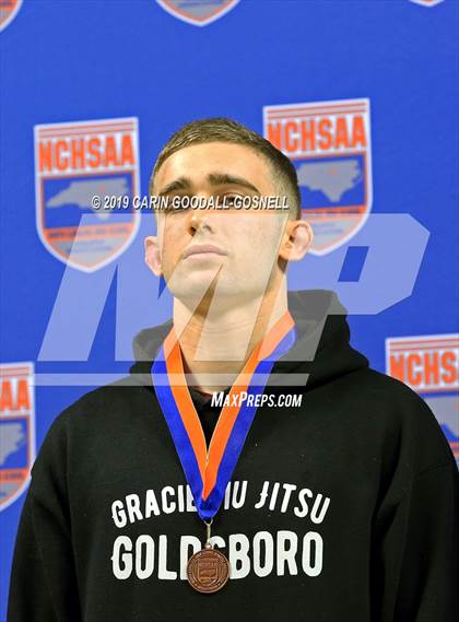 Thumbnail 1 in NCHSAA State 3A Wrestling Championships (Awards) photogallery.