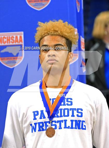 Thumbnail 2 in NCHSAA State 3A Wrestling Championships (Awards) photogallery.