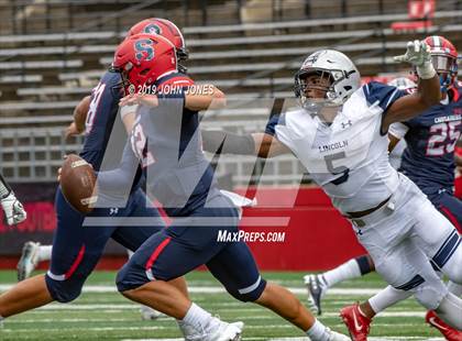 Thumbnail 1 in Archbishop Stepinac vs. Lincoln (Rumble on the Raritan) photogallery.