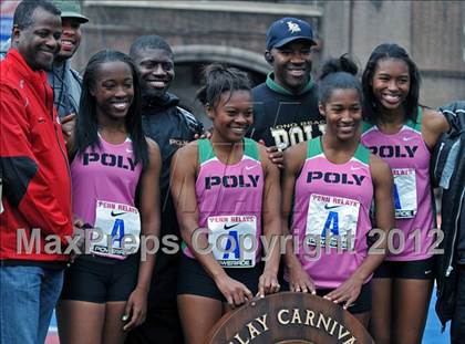 Thumbnail 1 in Penn Relays (4x100 Final) photogallery.