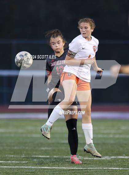Thumbnail 2 in Marietta vs. Fairfield Union (OHSAA D3 District Semifinal) photogallery.