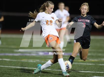 Thumbnail 2 in Marietta vs. Fairfield Union (OHSAA D3 District Semifinal) photogallery.
