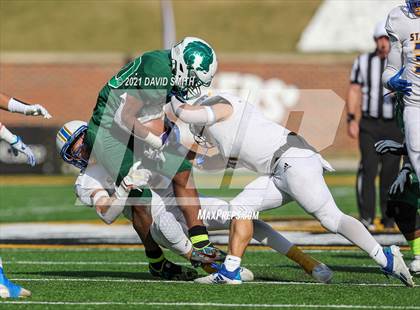 Thumbnail 1 in St. Pius X vs. St. Mary's - MSHSAA Class 3 Show-Me Bowl photogallery.
