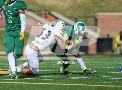 Thumbnail 1 in St. Pius X vs. St. Mary's - MSHSAA Class 3 Show-Me Bowl photogallery.