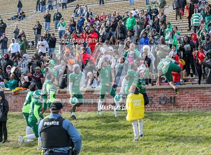 Thumbnail 1 in St. Pius X vs. St. Mary's - MSHSAA Class 3 Show-Me Bowl photogallery.