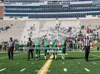 Thumbnail 2 in St. Pius X vs. St. Mary's - MSHSAA Class 3 Show-Me Bowl photogallery.