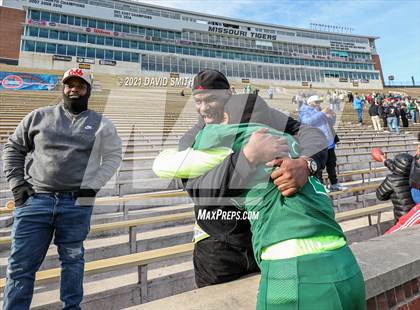 Thumbnail 1 in St. Pius X vs. St. Mary's - MSHSAA Class 3 Show-Me Bowl photogallery.