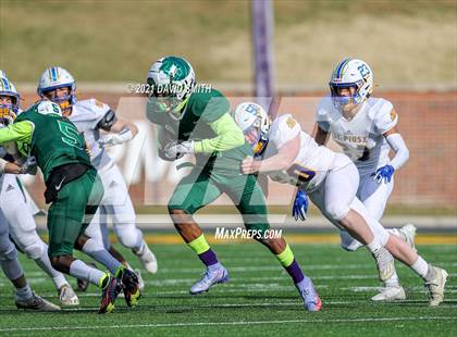 Thumbnail 1 in St. Pius X vs. St. Mary's - MSHSAA Class 3 Show-Me Bowl photogallery.