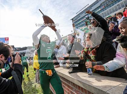Thumbnail 2 in St. Pius X vs. St. Mary's - MSHSAA Class 3 Show-Me Bowl photogallery.