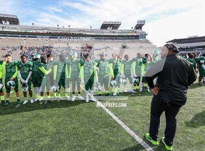 Thumbnail 1 in St. Pius X vs. St. Mary's - MSHSAA Class 3 Show-Me Bowl photogallery.