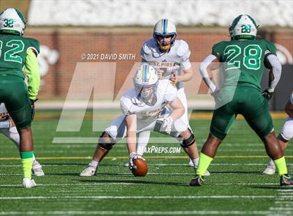 Thumbnail 1 in St. Pius X vs. St. Mary's - MSHSAA Class 3 Show-Me Bowl photogallery.