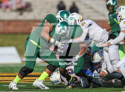 Thumbnail 1 in St. Pius X vs. St. Mary's - MSHSAA Class 3 Show-Me Bowl photogallery.