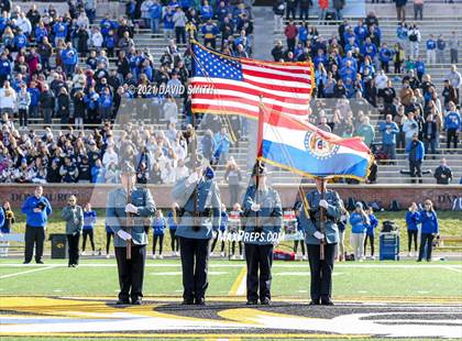 Thumbnail 3 in St. Pius X vs. St. Mary's - MSHSAA Class 3 Show-Me Bowl photogallery.
