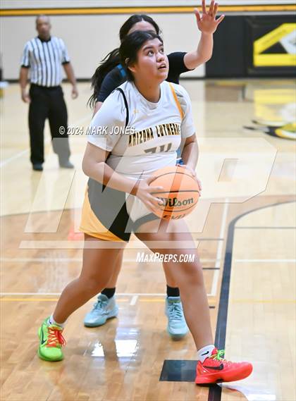 Thumbnail 3 in St. John Paul II Catholic @ Arizona Lutheran Academy (Senior Night) photogallery.