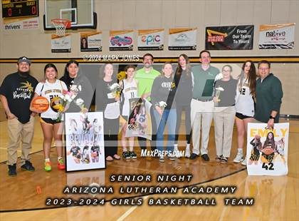 Thumbnail 1 in St. John Paul II Catholic @ Arizona Lutheran Academy (Senior Night) photogallery.