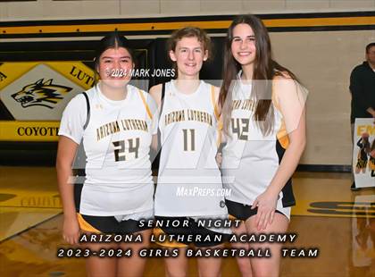 Thumbnail 3 in St. John Paul II Catholic @ Arizona Lutheran Academy (Senior Night) photogallery.