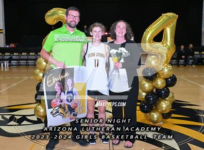 Thumbnail 1 in St. John Paul II Catholic @ Arizona Lutheran Academy (Senior Night) photogallery.