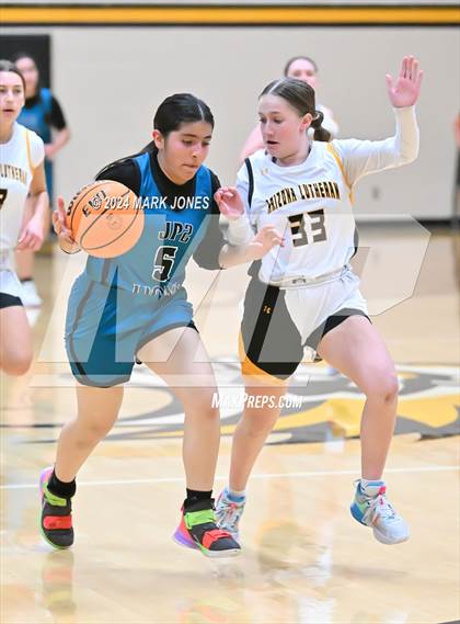 Thumbnail 2 in St. John Paul II Catholic @ Arizona Lutheran Academy (Senior Night) photogallery.