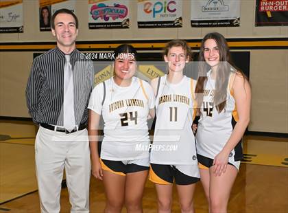 Thumbnail 2 in St. John Paul II Catholic @ Arizona Lutheran Academy (Senior Night) photogallery.