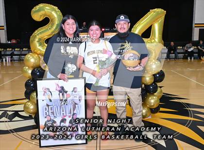Thumbnail 2 in St. John Paul II Catholic @ Arizona Lutheran Academy (Senior Night) photogallery.