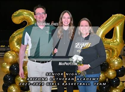 Thumbnail 3 in St. John Paul II Catholic @ Arizona Lutheran Academy (Senior Night) photogallery.