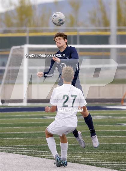 Thumbnail 3 in Green Canyon @ Ridgeline (UHSAA 4A Quarterfinal) photogallery.