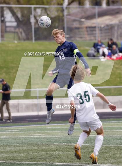 Thumbnail 2 in Green Canyon @ Ridgeline (UHSAA 4A Quarterfinal) photogallery.