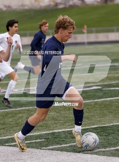 Thumbnail 3 in Green Canyon @ Ridgeline (UHSAA 4A Quarterfinal) photogallery.
