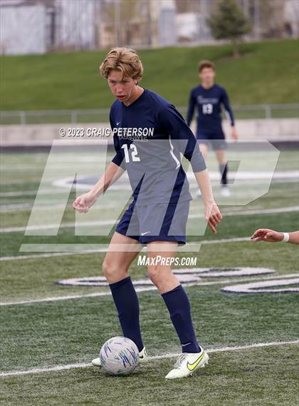 Thumbnail 3 in Green Canyon @ Ridgeline (UHSAA 4A Quarterfinal) photogallery.