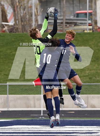 Thumbnail 1 in Green Canyon @ Ridgeline (UHSAA 4A Quarterfinal) photogallery.