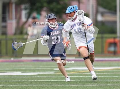 Thumbnail 3 in Penn Yan Academy vs. Chenango Forks (NYSPHSAA Class D Final) photogallery.