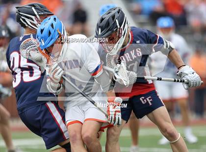 Thumbnail 3 in Penn Yan Academy vs. Chenango Forks (NYSPHSAA Class D Final) photogallery.