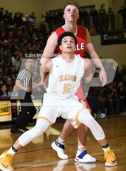 Thumbnail 1 in Nathan Hale vs. Central Catholic (Les Schwab Invitational) photogallery.