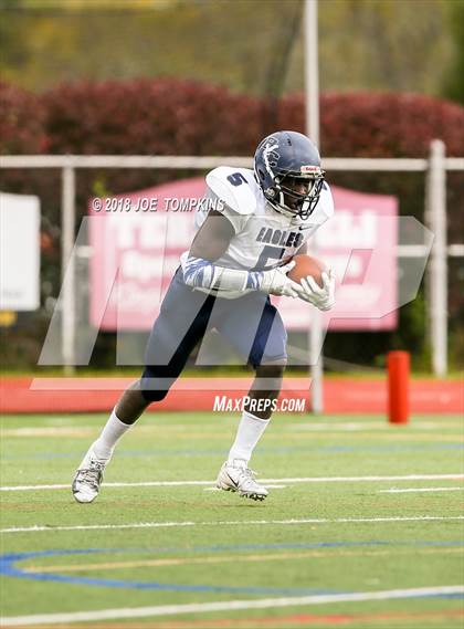 Thumbnail 2 in Burke Catholic vs. Marlboro Central (Section 9 Class B Semifinal ) photogallery.