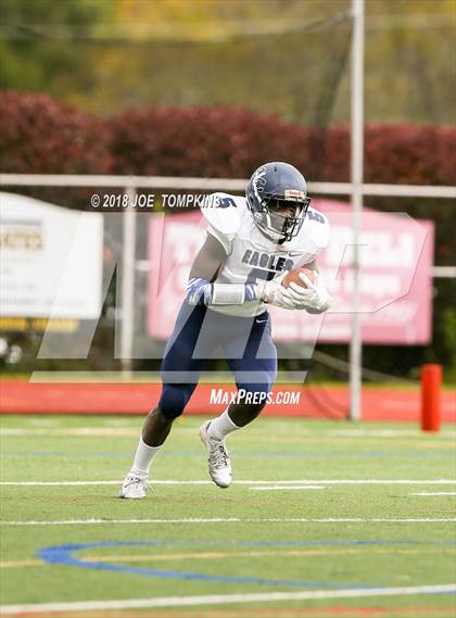 Thumbnail 1 in Burke Catholic vs. Marlboro Central (Section 9 Class B Semifinal ) photogallery.