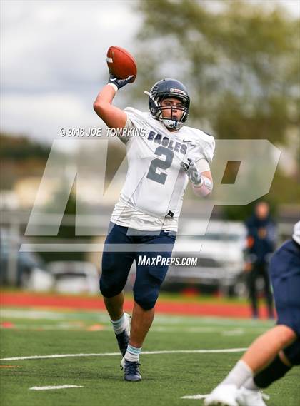 Thumbnail 2 in Burke Catholic vs. Marlboro Central (Section 9 Class B Semifinal ) photogallery.