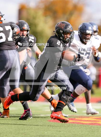 Thumbnail 1 in Burke Catholic vs. Marlboro Central (Section 9 Class B Semifinal ) photogallery.