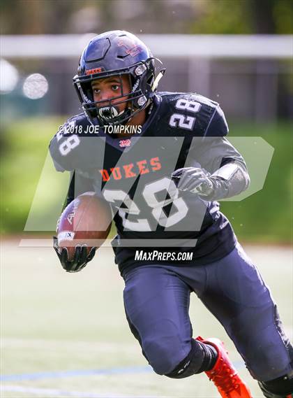 Thumbnail 3 in Burke Catholic vs. Marlboro Central (Section 9 Class B Semifinal ) photogallery.